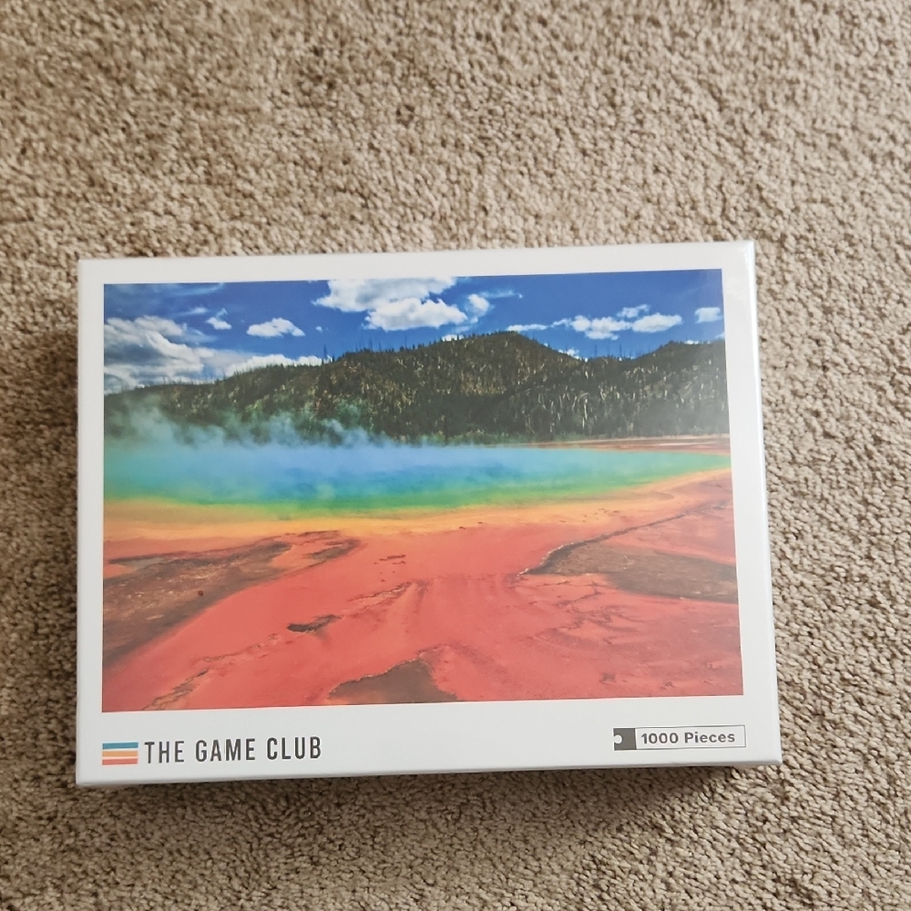 The Game Club 1000-Piece Puzzle - Colorful Natural Wonder
